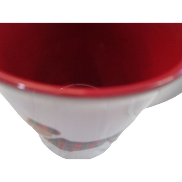 Cozyin Up With My Beagle In Red Black Plaid Coat Mug by Fringe Studio EUC - Picture 5 of 10